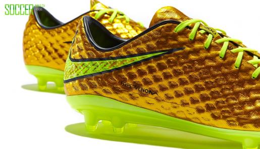 Nike Launch Gold Neymar HyperVenom : Football Boots : Soccer Bible
