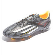 adidas F50 adizero "Black/White/Neon Orange" : Football Boots : Soccer Bible