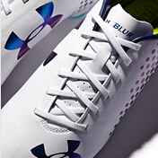 Under Armour Blur Carbon IV - White/Navy : Football Boots : Soccer Bible
