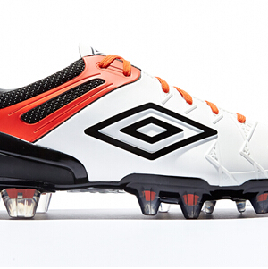 Umbro UX-1 Pro "White/Black/Cherry Tomato" : Football Boots : Soccer Bible