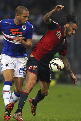 Mauricio Pinilla (Genoa CFC) Umbro GeoFlare