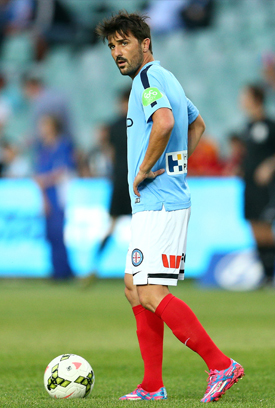 David Villa (Melbourne City) adidas f50 adizero