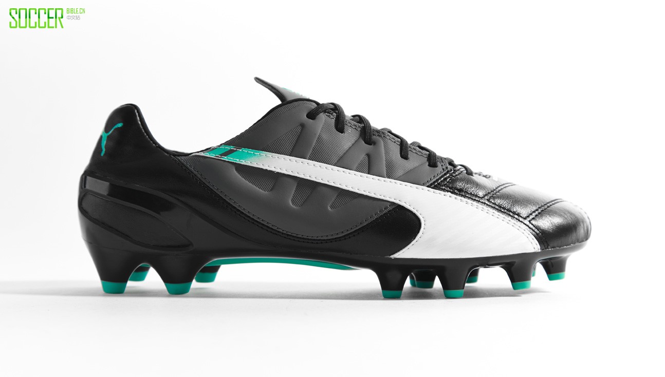 evospeed-leather-blk-pool-green-img1