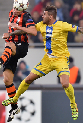 Andriy Yakovlev (BATE Borisov) adidas adizero f50 Crazylight