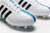adidas 11Pro White/Black/Solar Blue : Football Boots : Soccer Bible