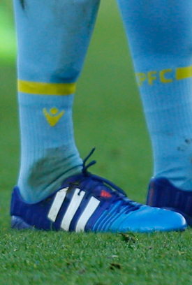 Damien Delaney (Crystal Palace) adidas Nitrocharge 1.0