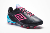 Umbro Velocita Pro Black/Pink Glo/Blue Atoll : Football Boots : Soccer Bible