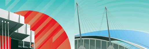 'Soccer Stadiums' by Ben The Illustrator : Art and Illustration : Soccer Bible