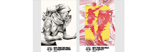 NY Derby: RBNY Match Posters : Art and Illustration : Soccer Bible