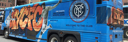 NY Derby: NYCFC x DMA United : Art and Illustration : Soccer Bible