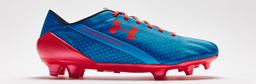 Under Armour SpeedForm "Blue/Red" : Football Boots : Soccer Bible