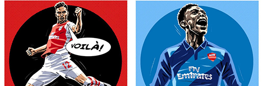 FA Cup Final Programme Artwork : Art and Illustration : Soccer Bible