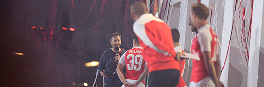 Arsenal x PUMA | 15/16 Home Kit Launch : Events : Soccer Bible