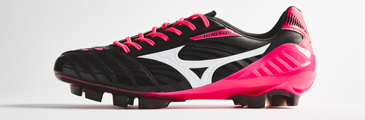 Mizuno Wave Ignitus 3 "Black/White/Pink" : Football Boots : Soccer Bible