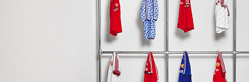 adidas & Man United's Greatest Hits : Football Apparel : Soccer Bible