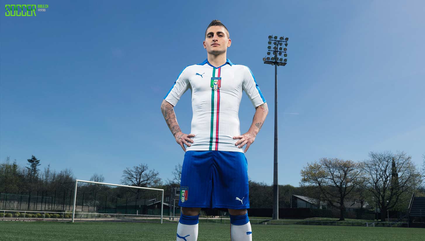 Italy 2015 Away Kit by PUMA : Football Apparel : Soccer Bible