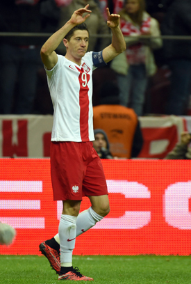 Robert Lewandowski (Poland) Nike Hypervenom Phantom II