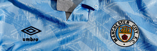 Back to the Future | Man City x Umbro 91/93 : Clothing : Soccer Bible