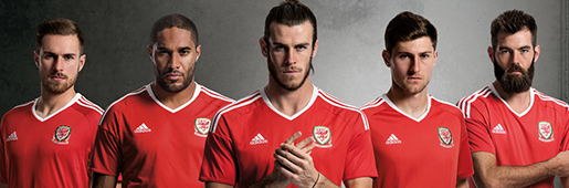 Wales 2016 Home Kit by adidas : Football Apparel : Soccer Bible