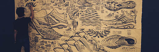 Evo Attac | Sketch Experiment by Zeeshan Hakkim : Art and Illustration : Soccer Bible