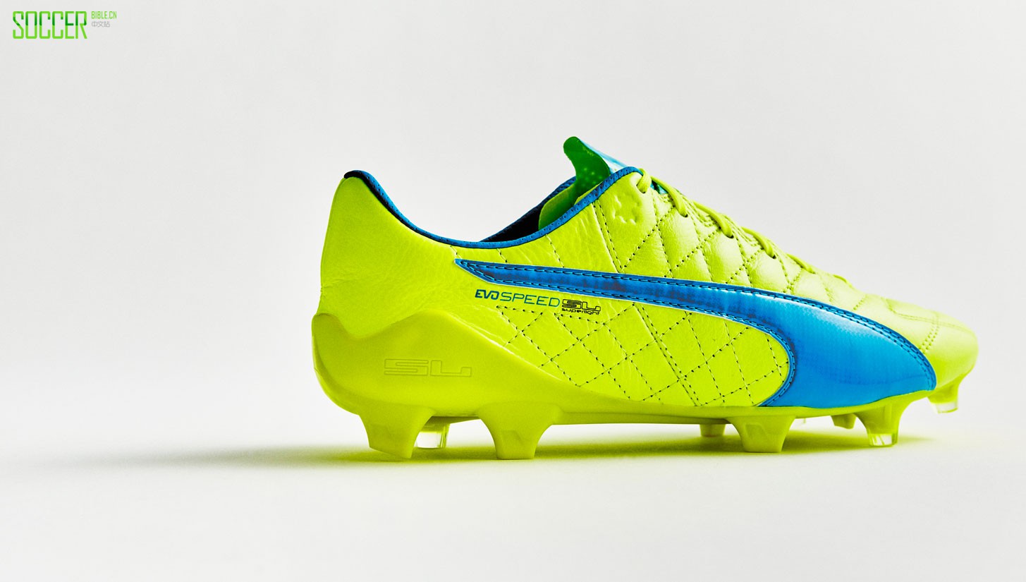 PUMA evoSPEED SL "Safety Yellow" : Football Boots : Soccer Bible