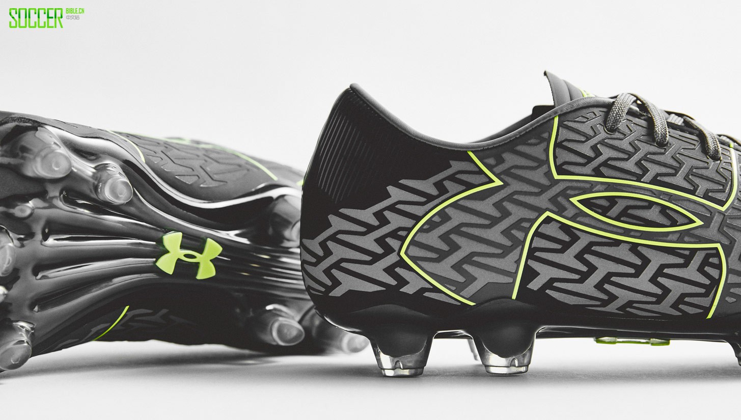 Under Armour ClutchFit "Black/Graphite/Hi-Vis Yellow" : Football Boots : Soccer Bible