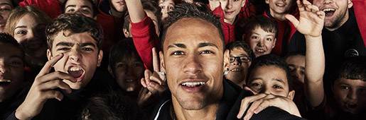 Neymar Jr & Bruno Big Paint Terra Negra FC Walls : Football News : Soccer Bible