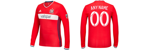 Chicago Fire 2016 Home Kit : Football Apparel : Soccer Bible