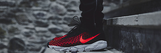 A Closer Look At The Nike Air Footscape Magista Wolf Grey & Gym Red : Footwear : Soccer Bible
