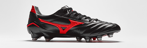 Mizuno Morelia Neo "Black/Chinese Red" : Football Boots : Soccer Bible