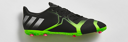 adidas ACE 16+ TKRZ "Black/Solar Green" : Football Boots : Soccer Bible