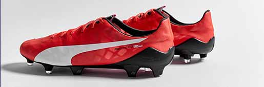 PUMA <font color=red>evo</font>SPEED SL "Red/White/Black" : Football Boots : Soccer Bible