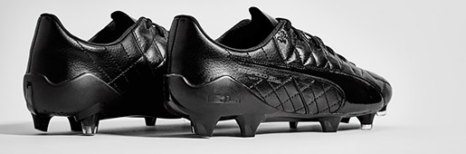 PUMA evoSPEED SL K "Black/Black/Black" : Football Boots : Soccer Bible