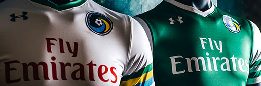 New York Cosmos 2016 Home & Away kits by Under Armour : Football Apparel : Soccer Bible