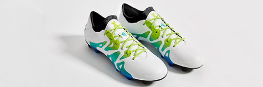 adidas X 15.1 "White/Semi Solar Slime" : Football Boots : Soccer Bible