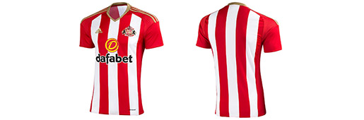 adidas Sunderland 2016/17 Home Kit : Football Apparel : Soccer Bible