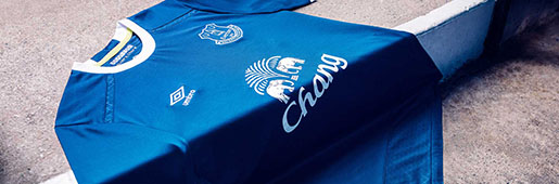 Everton 2016/17 Home Kit by Umbro : Football Apparel : Soccer Bible