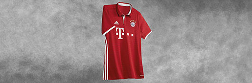 Bayern Munich 16/17 Home Kit by adidas : Football Apparel : Soccer Bible