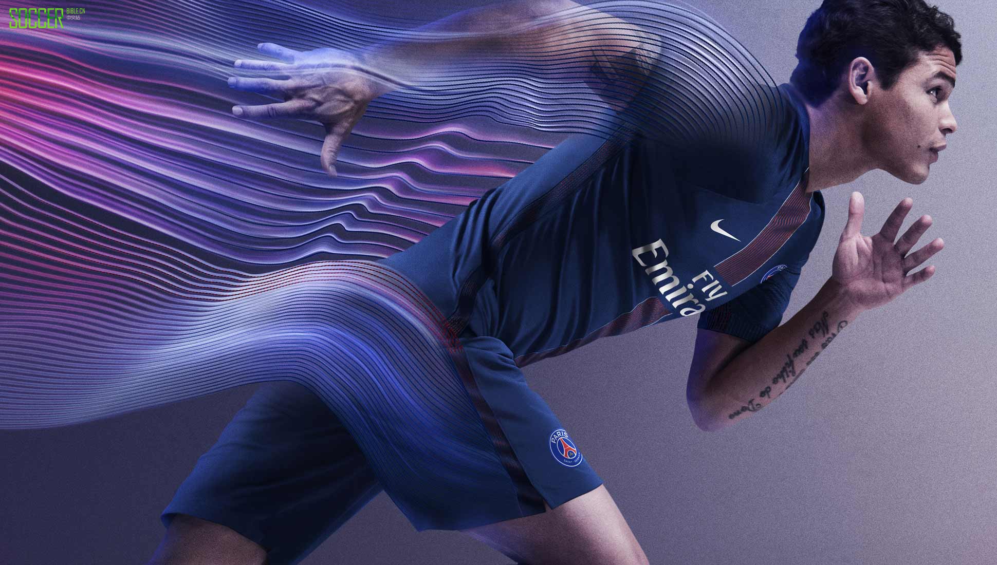 Stüssy联手巴黎圣日耳曼推出联名球衣 - 球衣 - 足球鞋足球装备门户_ENJOYZ足球装备网