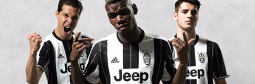 Juventus 16/17 Home Kit by adidas : Football Apparel : Soccer Bible
