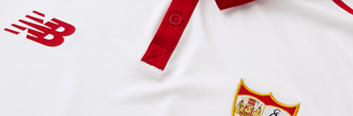 Sevilla Home 16/17 by New Balance : Football Apparel : Soccer Bible