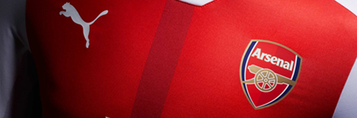 Arsenal 2016/17 Home Kit by PUMA : Football Apparel : Soccer Bible