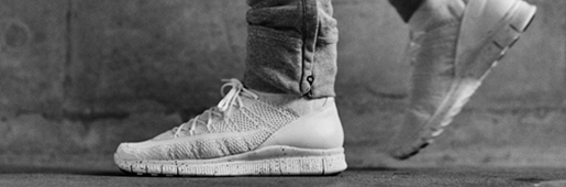 Nike Free Flyknit Mercurial "White/Gym Red" : Footwear : Soccer Bible