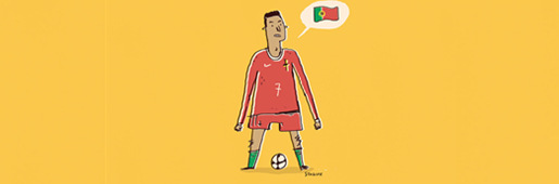 24 Stars of Euro 2016 by Luiz Stockler : Art and Illustration : Soccer Bible