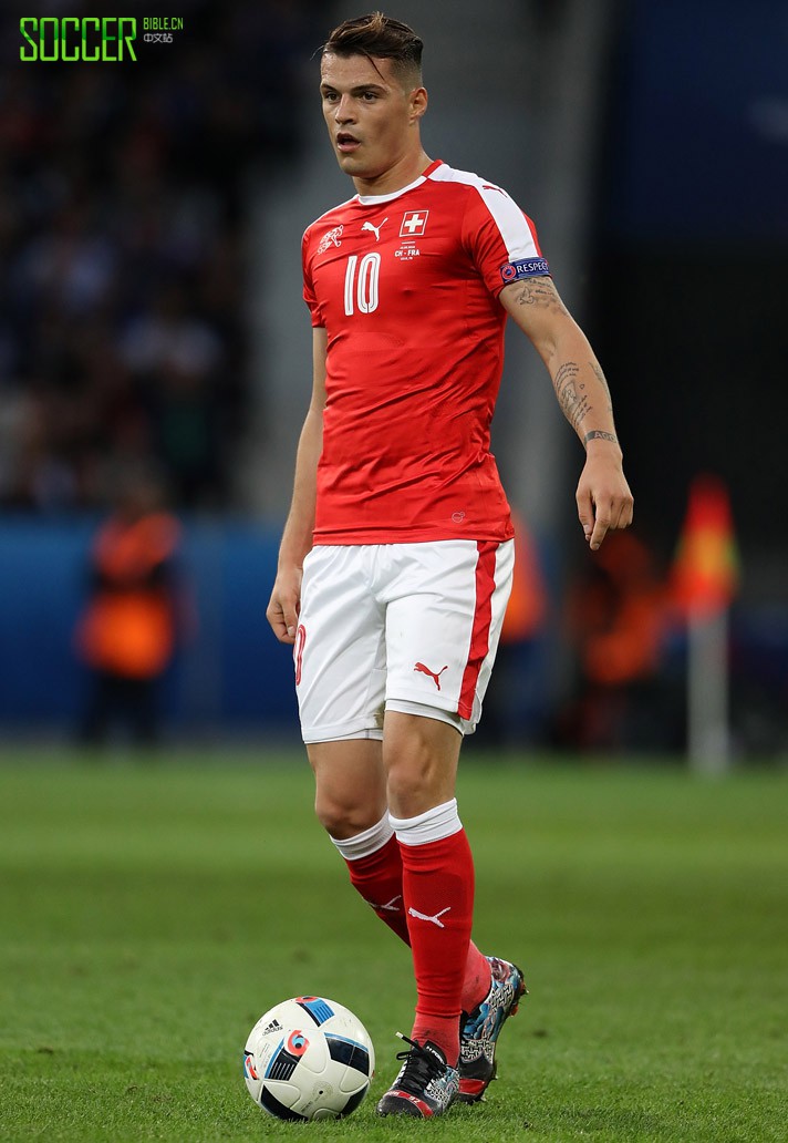 Granit Xhaka (Switzerland) Under Armour 
