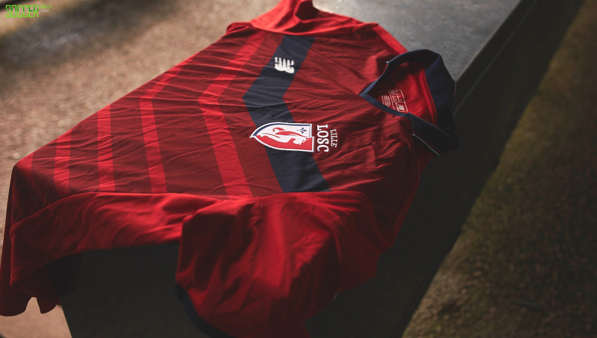 LOSC Lille 2016/17 home kits by New Balance : Football Apparel : Soccer Bible