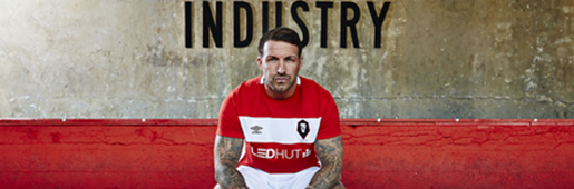 Salford City 16/17 Home by Umbro : Football Apparel : Soccer Bible