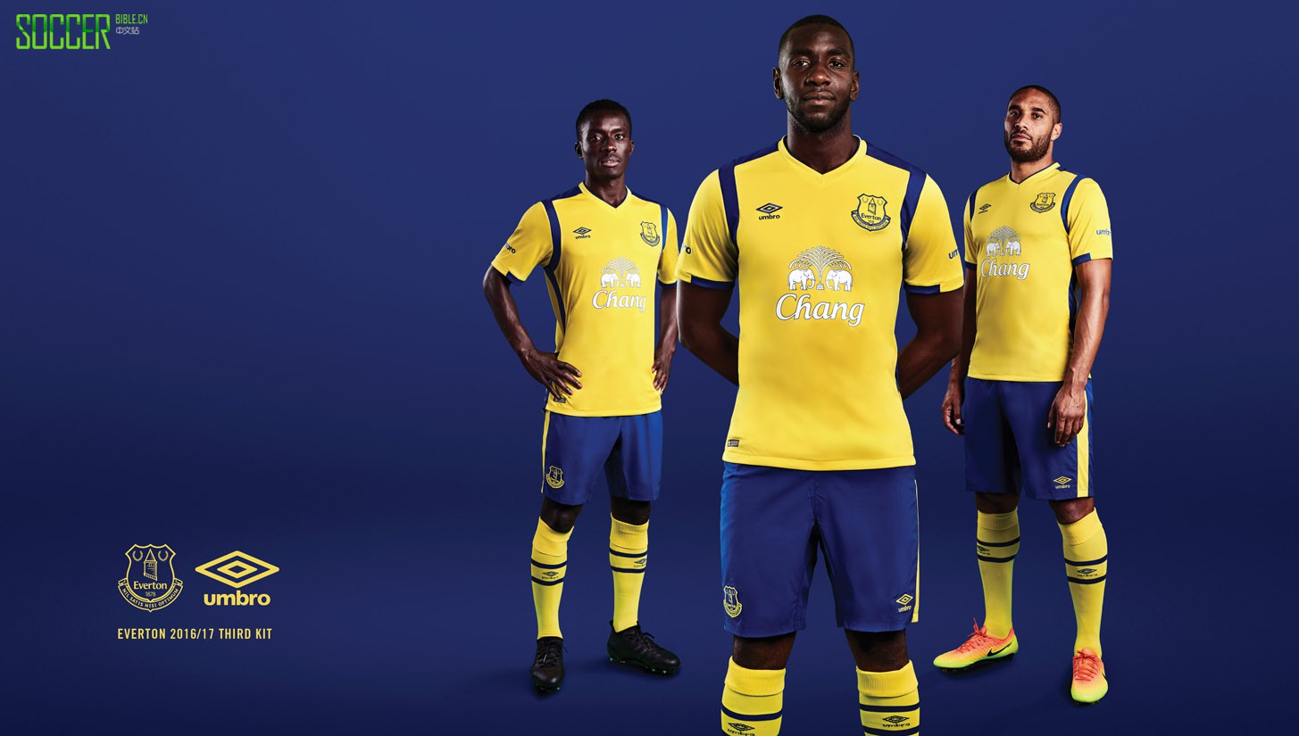 Umbro Launch Everton 2016/17 Third Shirt : Football Apparel : Soccer Bible