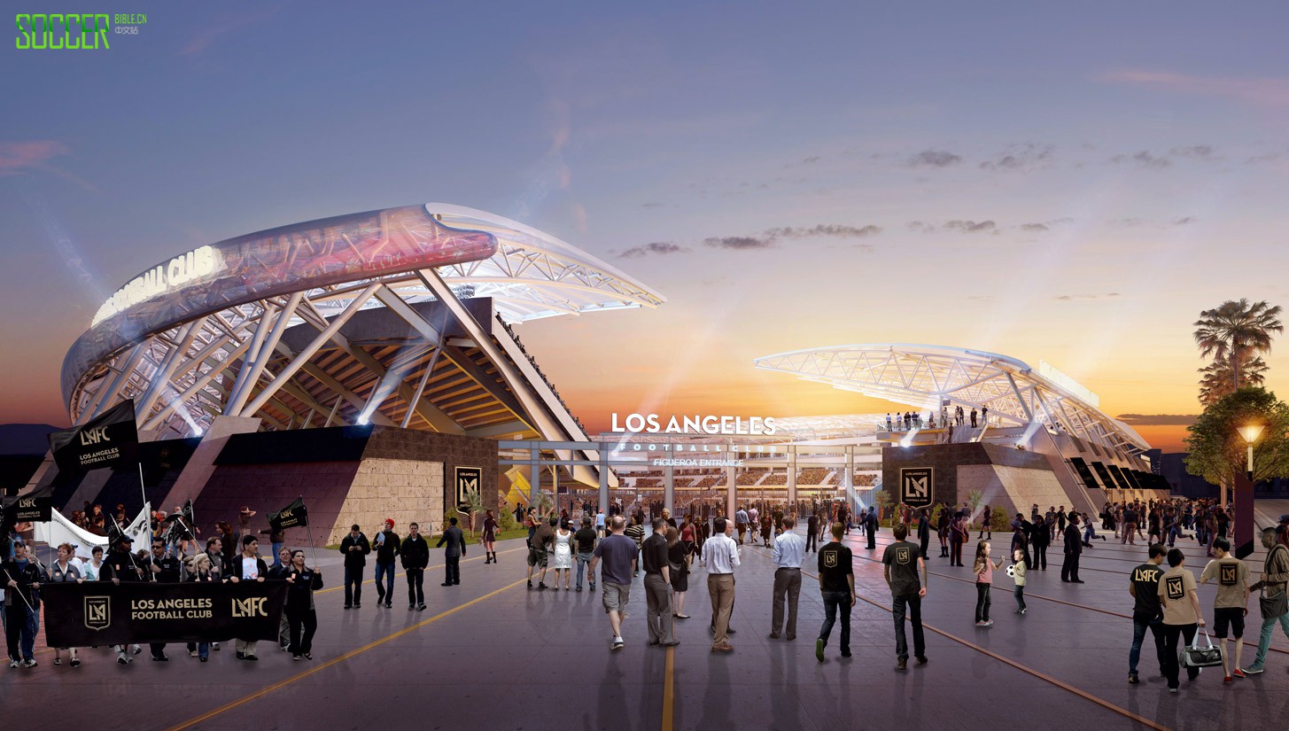 LAFC Unveil new Stadium Renderings : Art and Illustration : Soccer Bible
