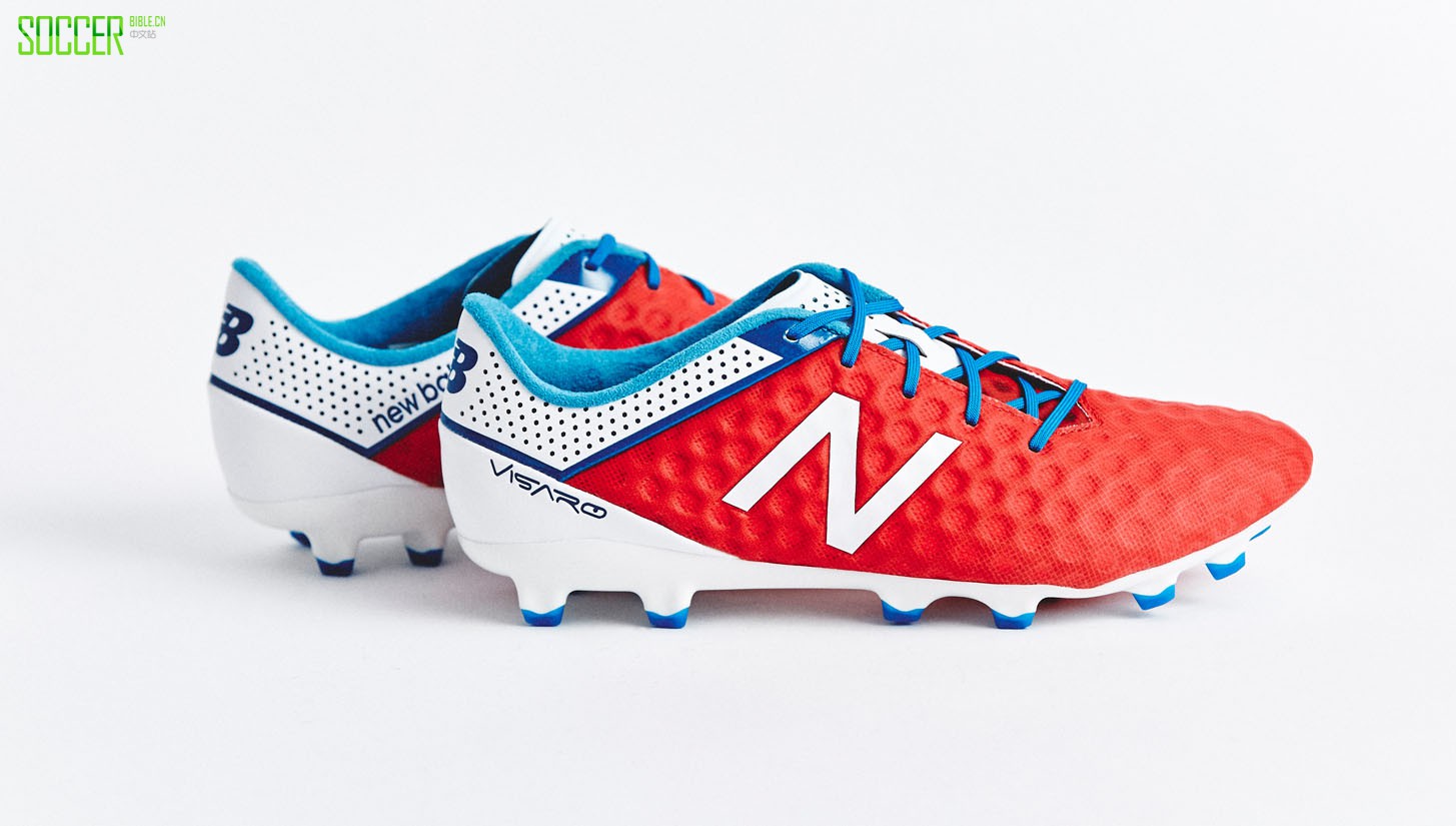 New Balance Visaro "Atomic Red" : Football Boots : Soccer Bible